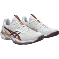 Zapatillas Asics Solution Speed FF 3 Clay Blanco Malva Mujer