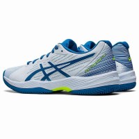 Zapatillas Asics Solution Swift FF Clay Blanco Azul Cielo Mujer