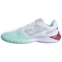 Chaussures Babolat Juan Lebron Jet Premura 2 Blanc Rouge