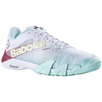 Zapatillas Babolat Juan Lebron Jet Premura 2 Blanco Rojo