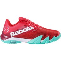 Baskets Babolat Juan Lebron Jet Premura 2 Rouge Vert