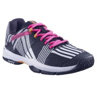 Tenis Babolat Sensa Branco Preto Fucsia Mulheres