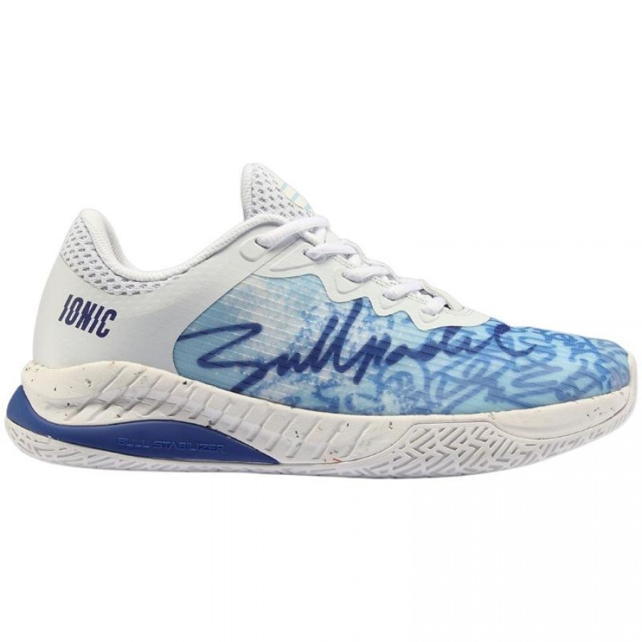 Zapatillas Bullpadel Ionic 24I Blanco Azul Celeste Mujer