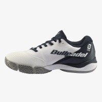 Baskets Bullpadel Paquito Navarro Hack Hybride Fly 23V Blanc