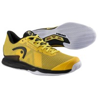 Head Sprint Pro 3.5 Clay Banana Sapatos Preto