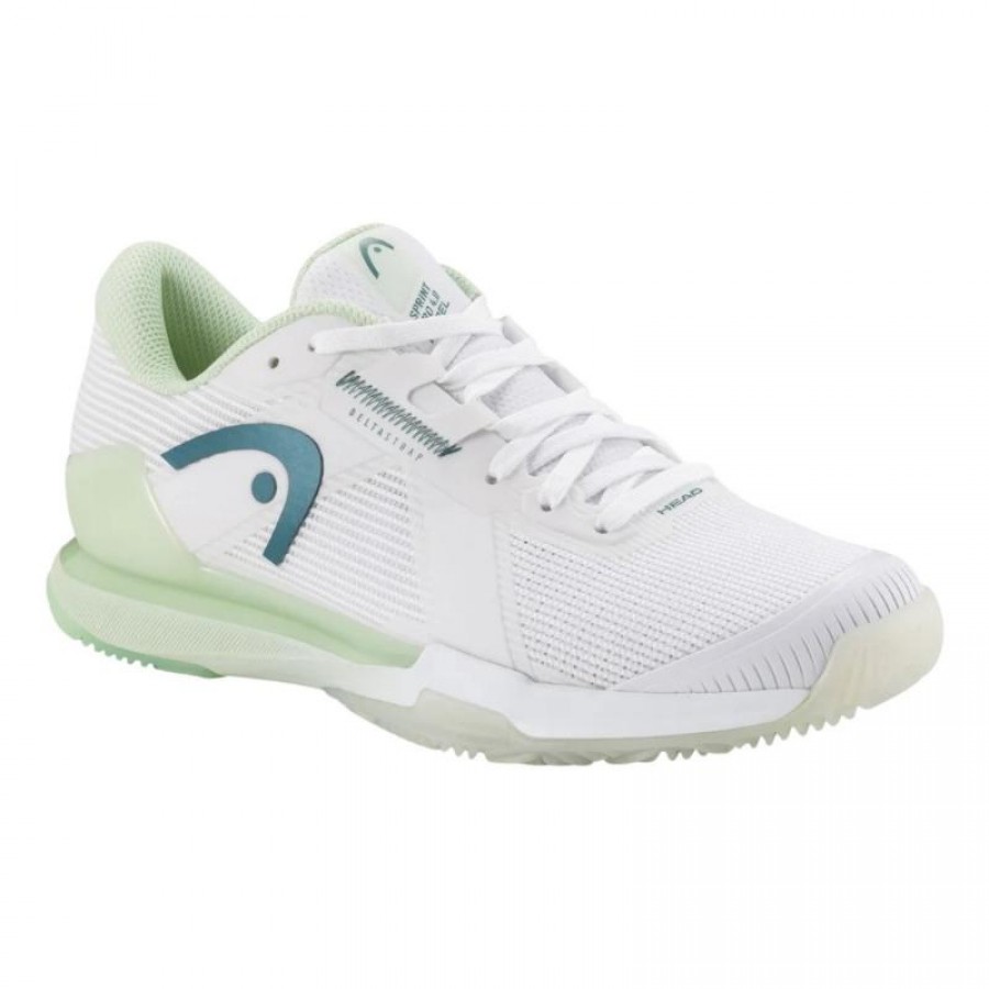 Baskets Femme Head Sprint Pro 4.0 Blanc Vert