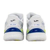 Zapatillas Joma Slam 2402 Blanco Amarillo Fluor Royal