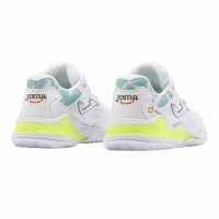 Zapatillas Joma Spin 2402 Blanco Verde Mujer