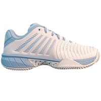 Tenis Feminino Kswiss Express Light 3 HB Clay Branco Azul Verde