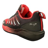 Zapatillas Kswiss Sanyo Ultra Court Padel Negro Antracita Rojo