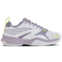 Zapatillas Kswiss Speedex Padel Blanco Lila Mujer