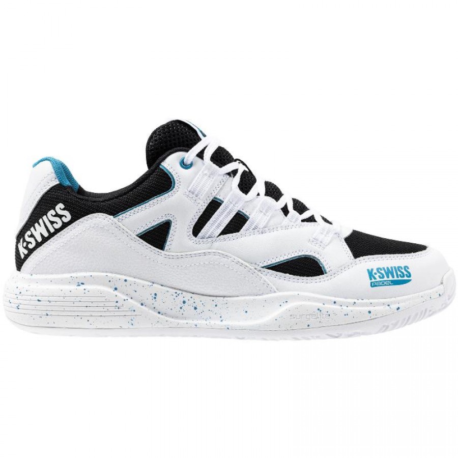 Tenis Kswiss Tura Team Padel Branco Preto Azul