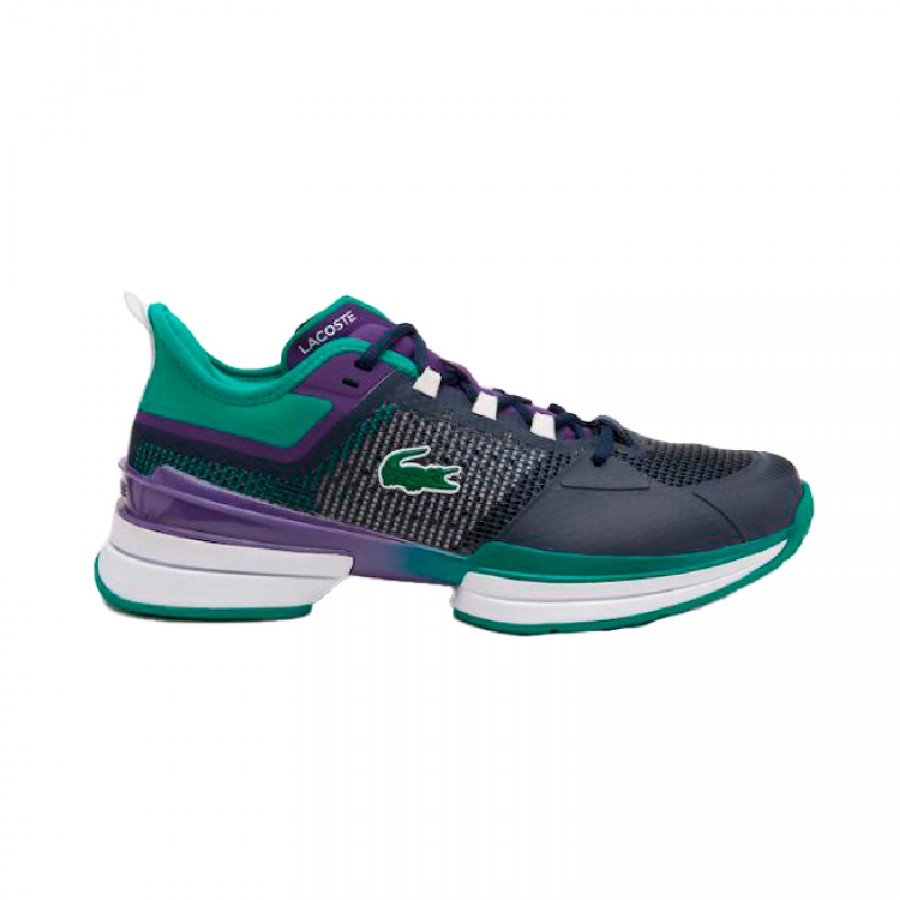 Lacoste AG-LT 21 Ultra Black Purple Green Sneakers