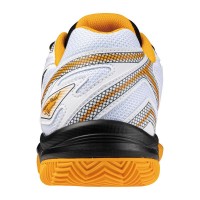 Zapatillas Mizuno Break Shot 4 Padel Blanco Azul Naranja