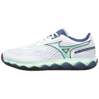 Zapatillas Mizuno Wave Enforce Tour 2 Clay Blanco Verde Azul