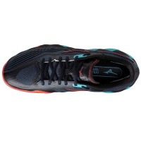 Mizuno Wave Enforce Tour 2 Padel Noir Bleu Rouge Sneakers