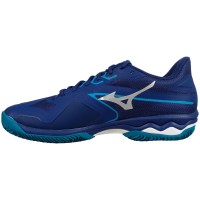 Zapatillas Mizuno Wave Exceed Light 2 Clay Azul Oscuro Blanco