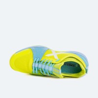 Zapatillas Munich Oxygen 25 Amarillo Fluor Celeste