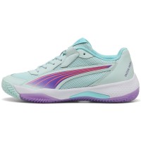 Zapatillas Puma Nova Court Azul Purpura Mujer