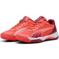 Tenis Puma Nova Court Red Bordeaux White