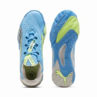 Zapatillas Puma Nova Elite Azul Amarillo Gris