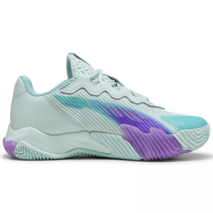 Baskets Puma Nova Elite Bleu Violet Femme