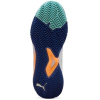 Tenis Puma Nova Smash Branco Azul Laranja