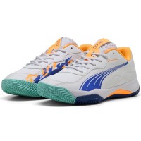 Tenis Puma Nova Smash Branco Azul Laranja