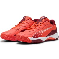 Zapatillas Puma Nova Smash Rojo Blanco Burdeos