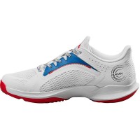 Chaussures Femme Wilson Hurakn 2.0 Blanc Bleu Rouge