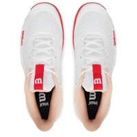 Zapatillas Wilson Kaos Stroke 2.0 Blanco Coral Mujer