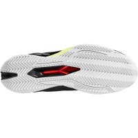 Chaussures Wilson Rush Pro 4.0 Terre Battue Noir Blanc Jaune