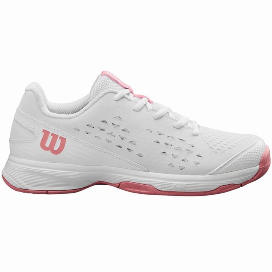 Zapatillas Wilson Rush Pro L Blanco Malva Junior